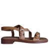Sandali scarpe Donna Marca FRAU Art.86M6 B Colore Cuoio