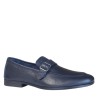 Mocassini scarpe Uomo Marca FRAU Art.34M7 Colore Blu