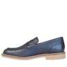 Mocassini scarpe Uomo Marca FRAU Art.35M7 A Colore Blu