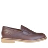 Mocassini scarpe Uomo Marca FRAU Art.35M7 B Colore Testa di Moro