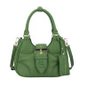 Accessori Borse da donna marca LA FILLE DES FLEURS colore verde modello Clelia