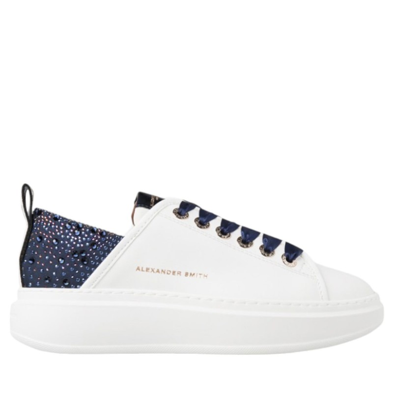 Sneakers Da Donna Alexander Smith Colore Bianco/blu