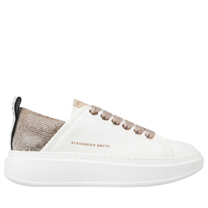 Sneakers Da Donna Alexander Smith Colore Bianco/beige