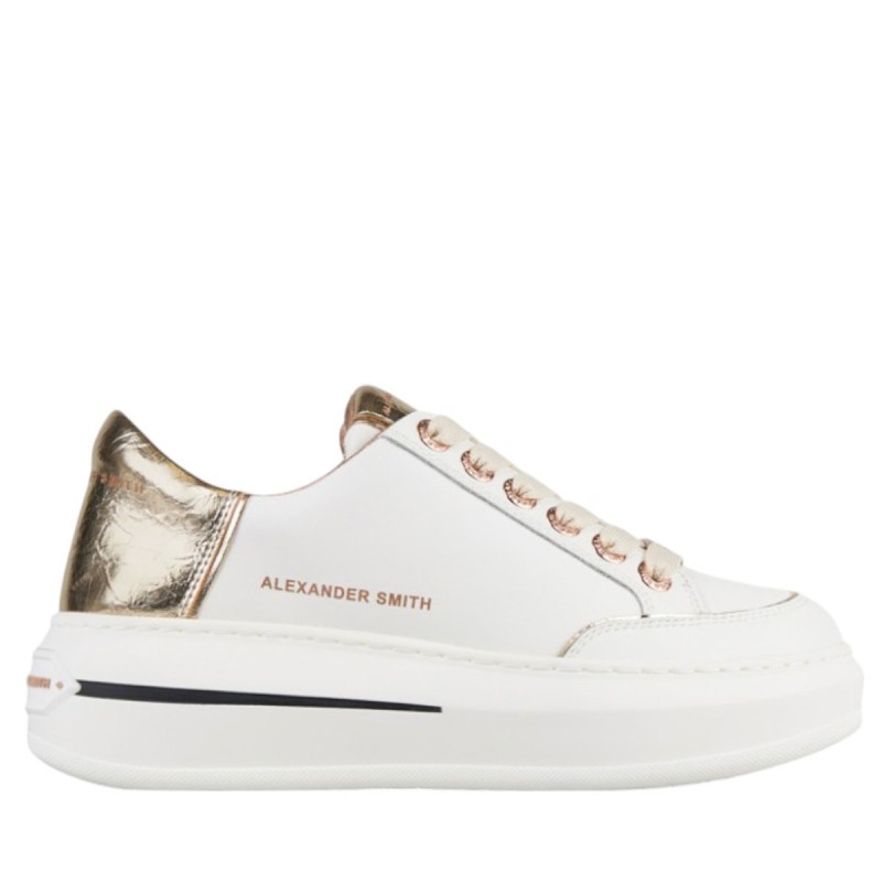Sneakers Da Donna Alexander Smith Colore Ghiaccio/oro