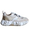 Sneakers Da Donna Marca voile blanche Modello CLUB105. Beige/platinum