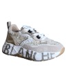 Sneakers Da Donna Marca voile blanche Modello CLUB105. Beige/platinum