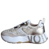 Sneakers Da Donna Marca voile blanche Modello CLUB105. Beige/platinum