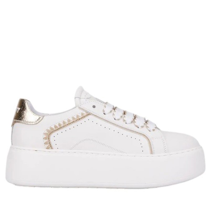 Sneakers Da Donna Marca JANET&JANET Modello J002 Colore Ghiaccio Oro