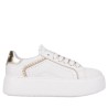 Sneakers Da Donna Marca JANET&JANET Modello J002 Colore Ghiaccio Oro