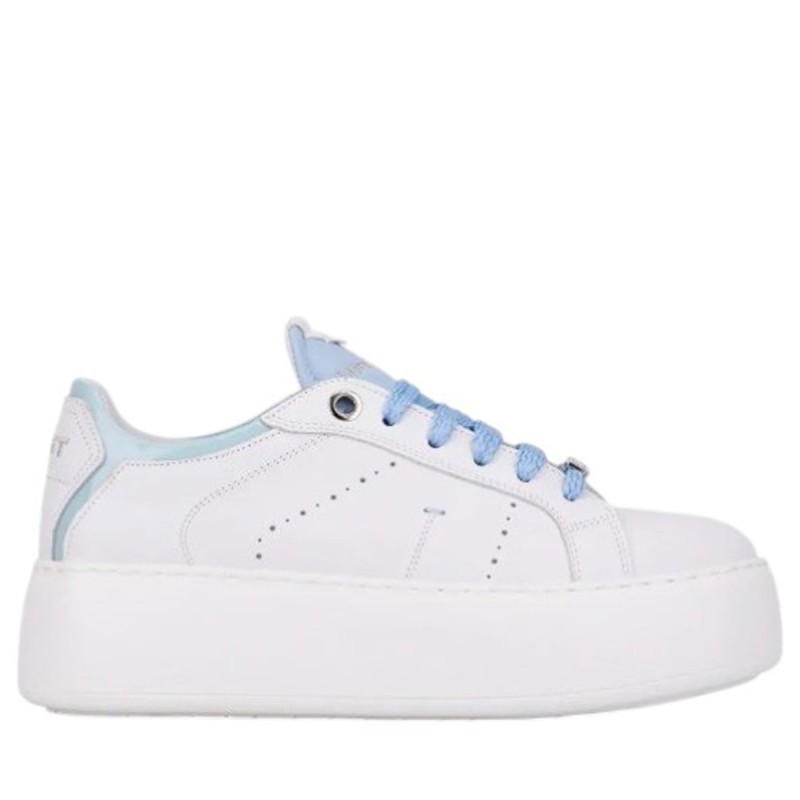 Sneakers Da Donna Marca JANET&JANET Modello J004 Colore Bianco Celeste