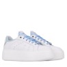 Sneakers Da Donna Marca JANET&JANET Modello J004 Colore Bianco Celeste