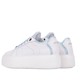 Sneakers Da Donna Marca JANET&JANET Modello J004 Colore Bianco Celeste
