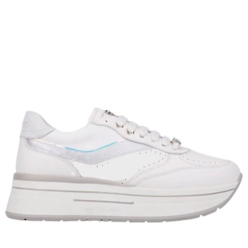 Sneakers Da Donna Marca JANET&JANET Modello J020 Colore Bianco Argento
