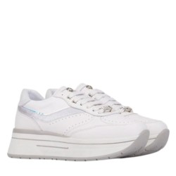 Sneakers Da Donna Marca JANET&JANET Modello J020 Colore Bianco Argento