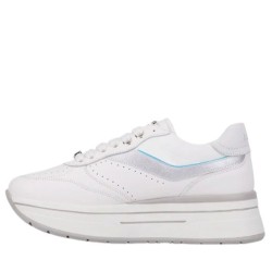 Sneakers Da Donna Marca JANET&JANET Modello J020 Colore Bianco Argento