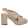 Sandalo Da Donna Marca JANET&JANET Modello J290 Colore Beige