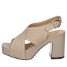Sandalo Da Donna Marca JANET&JANET Modello J290 Colore Beige