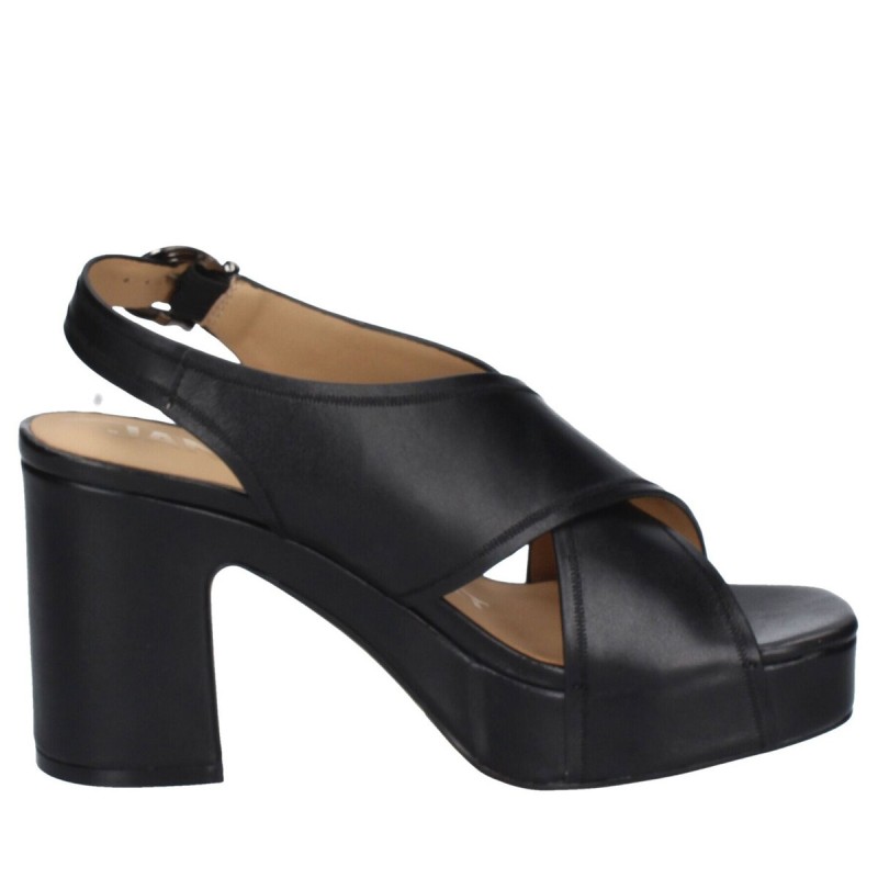 Sandalo Da Donna Marca JANET&JANET Modello J290 Colore Nero
