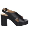 Sandalo Da Donna Marca JANET&JANET Modello J290 Colore Nero