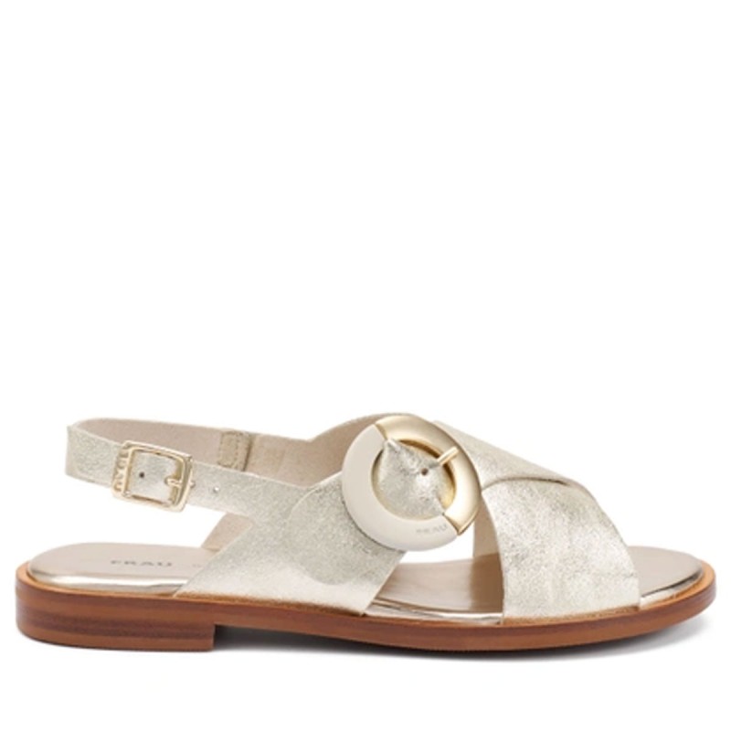 Sandalo Marca FRAU Da Donna Cod: 85X6 Colore Platino