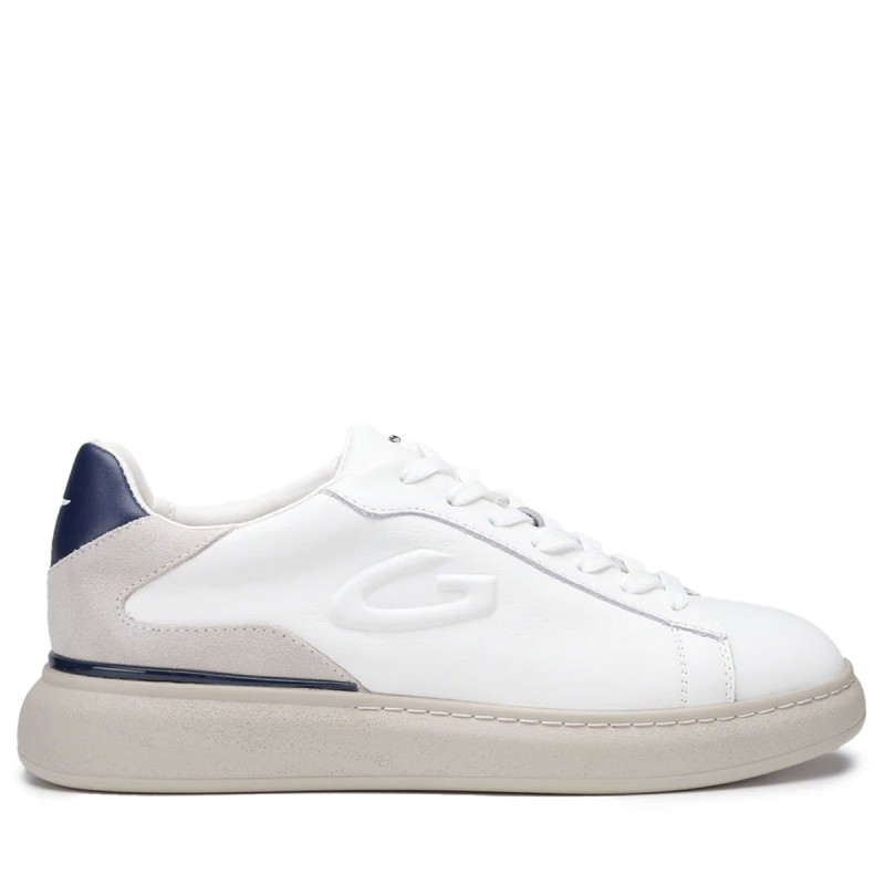 Sneakers Da Uomo Marca GUARDIANI AGM450001 Bianco/blu
