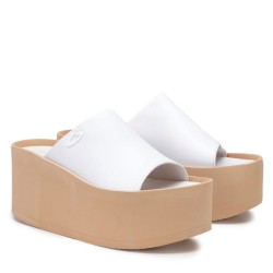 Ciabatta Da Donna Marca GUARDIANI AGW439400 Bianco