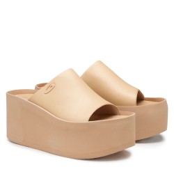 Ciabatta Da Donna Marca GUARDIANI AGW439402 Beige