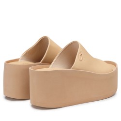 Ciabatta Da Donna Marca GUARDIANI AGW439402 Beige