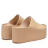 Ciabatta Da Donna Marca GUARDIANI AGW439402 Beige