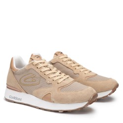 Sneakers Da Uomo Marca GUARDIANI AGM451504 Beige