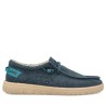 Slip On Scarpe Da Uomo Colore Blu Cod. JM51032A