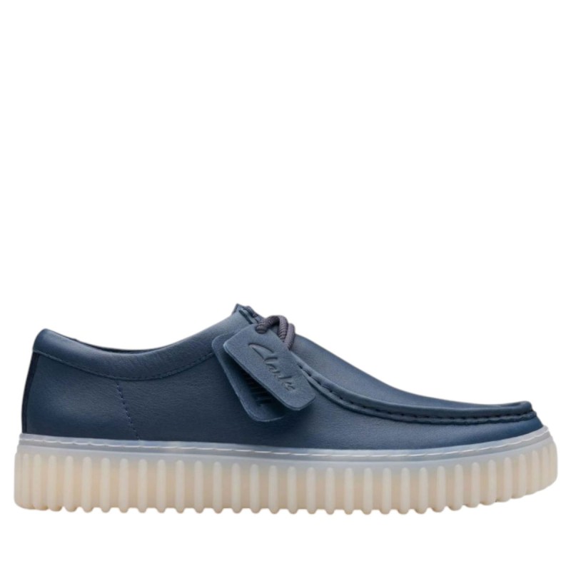 Scarpa DERBY Da Uomo Marca Clarks Colore Blu Cod: 176216