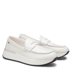 Mocassini Da Uomo Marca GUARDIANI AGM450900 Bianco