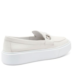Slip on Marca FRAU Da Donna Cod: 41P1 Colore Bianco