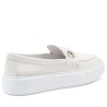 Slip on Marca FRAU Da Donna Cod: 41P1 Colore Bianco