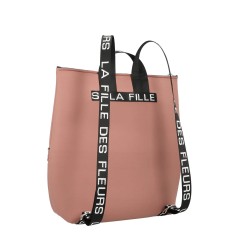 Accessori Zaino da Donna Marca LA FILLE DES FLEURS Art. AIRONE Colore Rosa Antico