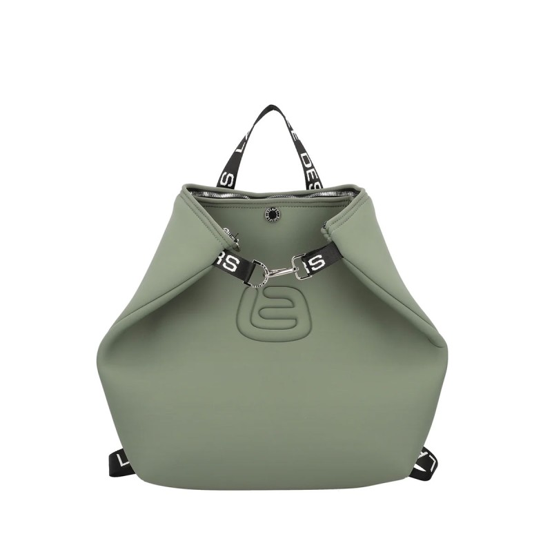 Accessori Zaino da Donna Marca LA FILLE DES FLEURS Art. AMBRE Colore Verde Militare