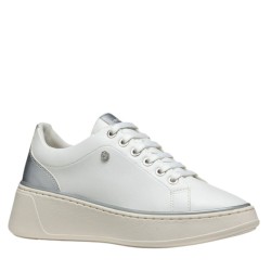 Sneakers Da Donna Marca Geox Colore bianco/argento Cod: D55YHA
