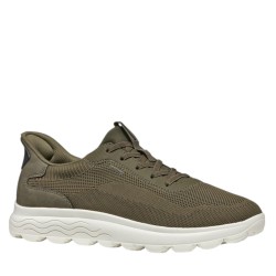 Sneakers Da Uomo Marca Geox Colore verde militare Cod: U55MPA