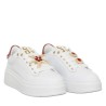 Sneakers da Donna Marca GIO+ Art. PIA300A Colore Bianco Rosso