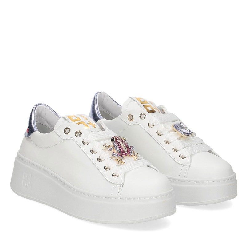 Sneakers da Donna Marca GIO+ Art. PIA306A Colore Bianco Lilla