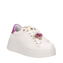 Sneakers da Donna Marca GIO+ Art. PIA308A Colore Bianco Fucsia