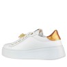 Sneakers da Donna Marca GIO+ Art. PIA316A Colore Bianco Arancio