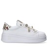 Sneakers da Donna Marca GIO+ Art. PIA354A Colore Bianco Animalier