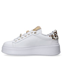 Sneakers da Donna Marca GIO+ Art. PIA354A Colore Bianco Animalier