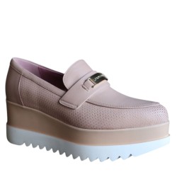 Mocassini da Donna Marca LORENZO MARI Art. PATTY04 Colore Nude