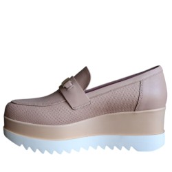 Mocassini da Donna Marca LORENZO MARI Art. PATTY04 Colore Nude