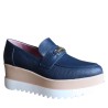 Mocassini da Donna Marca LORENZO MARI Art. PATTY04 Colore Blu
