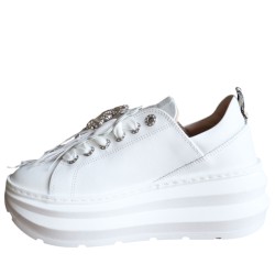Sneakers da Donna Marca LORENZO MARI Art. VERONICA Colore Bianco