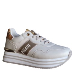 Sneakers da Donna Marca 1A CLASSE Art.2156 Colore Beige